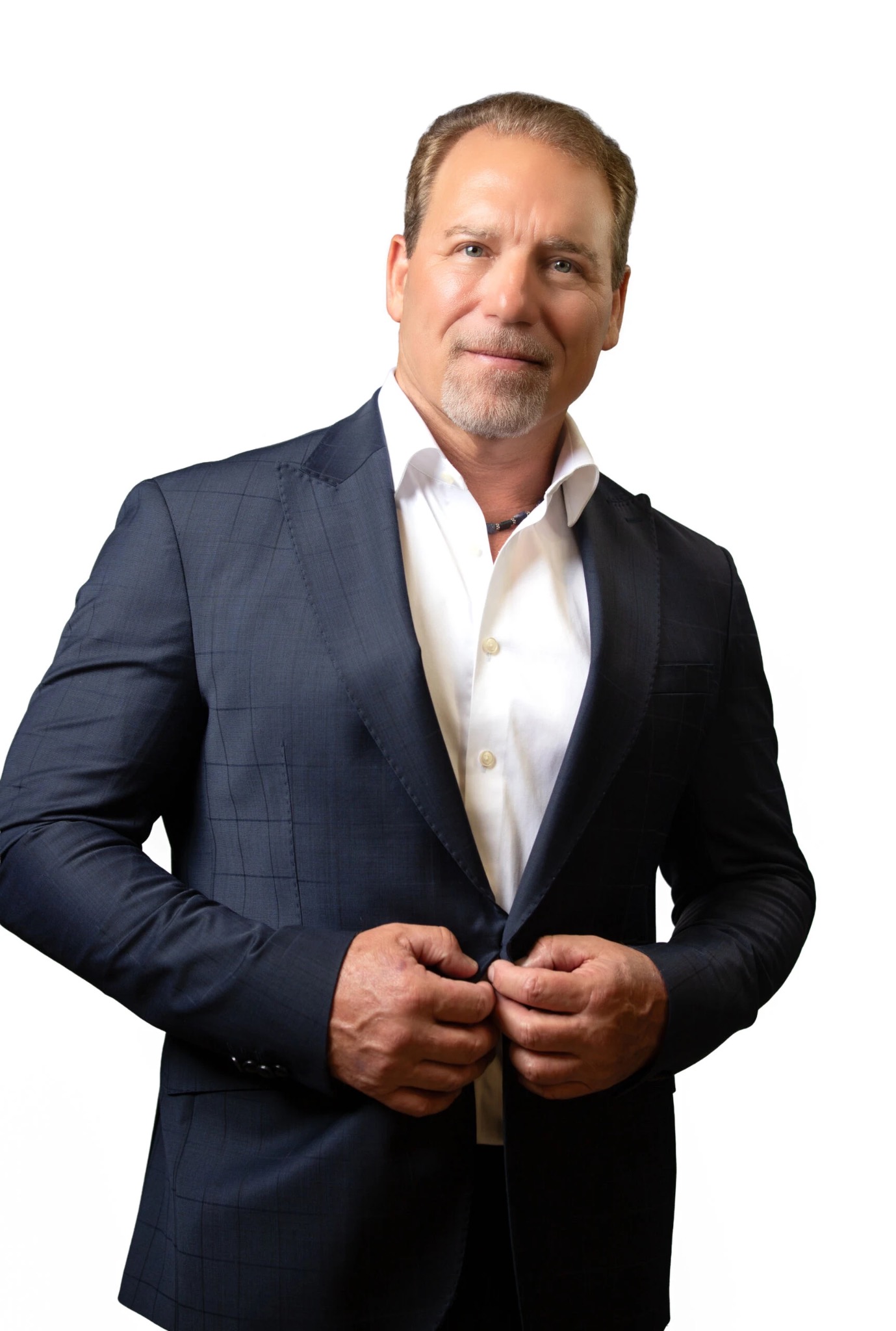 Frank J. Russo in a navy suit